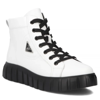 Leather boots Filippo DBT4146/25 WH white