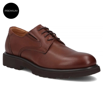 Leather shoes Filippo MP8010/26 LT BR brown