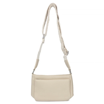 Beige shoulderbag night petal
