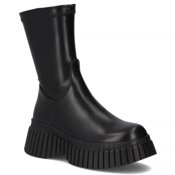 Leather ankle boots Filippo DBT7321/25 BK black