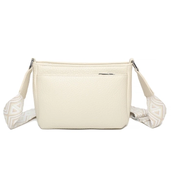 Light beige shoulderbag night petal