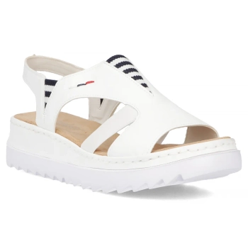 Sandals Rieker V44Y5-80 white