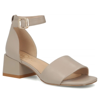 Leather sandals Filippo DS6171/26 BE beige
