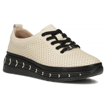 Leather shoes Filippo DP6800/25 BE beige