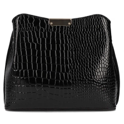 Shoulder bag black charm