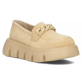 Leather shoes Filippo DP4536/23 BE beige