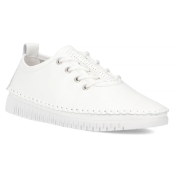 Leather shoes Filippo DP7030/25 WH white