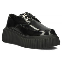 Leather shoes Filippo DP3959/22 BK black