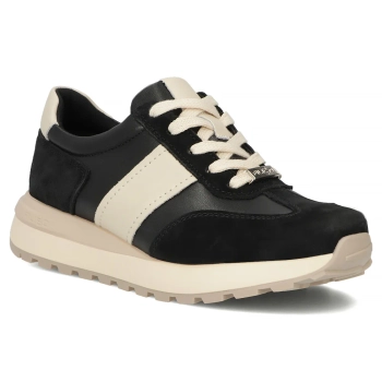 Leather sneakers Filippo DP7509/26 BK black