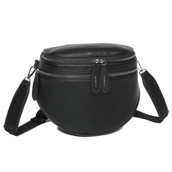 Black shoulderbag zippella