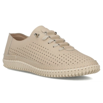 Leather shoes Filippo DP6837/25 BE beige