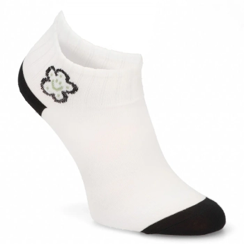 Women's Socks 2512-1 flower white 