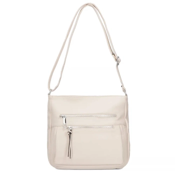 Light beige messenger bag whisper