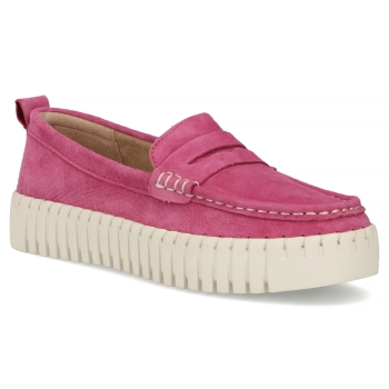 Leather loafers Filippo DP7529/26 FH fuchsia