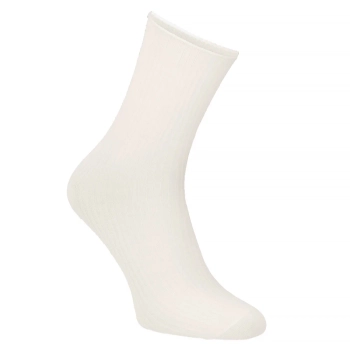 Women's Socks cream 6034 stripes