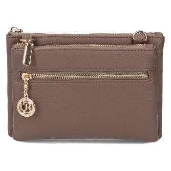 Light brown shoulderbag gold accent