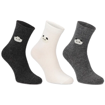 Women’s socks LM18-551 multicolour set panda