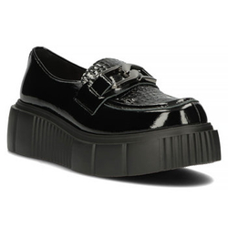 Leather shoes Filippo  20101 N black