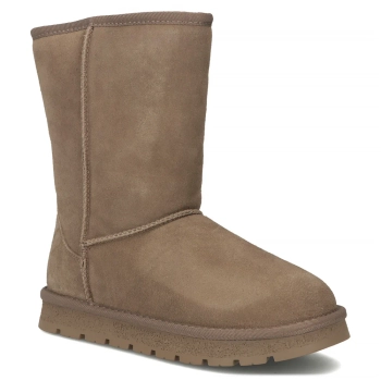 Leather snow boots Filippo DBT7333/25 TP beige