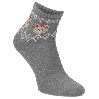 Women's Socks LM18-412 grey