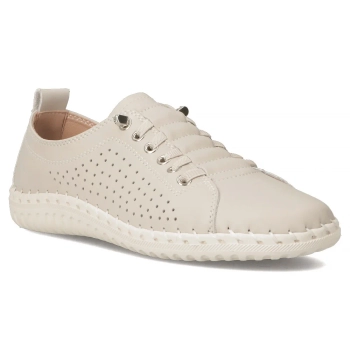 Leather shoes Filippo DP6735/25 BE beige