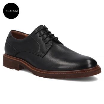Leather shoes Filippo MP8013/26 BK black