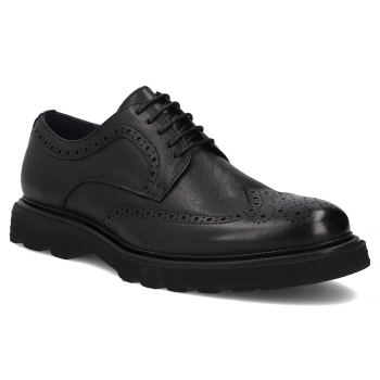Leather shoes Filippo MP8008/26 BK black