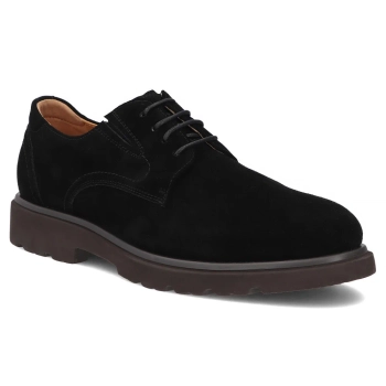 Leather shoes Filippo MP8010/26 BK SU black