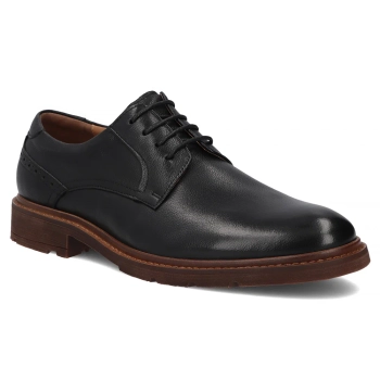 Leather shoes Filippo MP8013/26 BK black