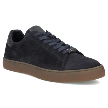 Leather Sneakers Filippo MP8272/26 NV navy blue