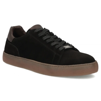 Leather Sneakers Filippo MP8272/26 BK black