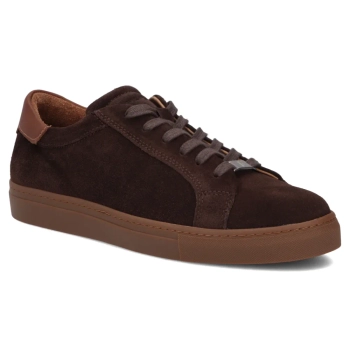 Leather Sneakers Filippo MP8273/26 D BR dark brown