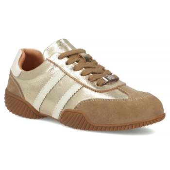 Leather sneakers Filippo DP7726/26 GO BE gold