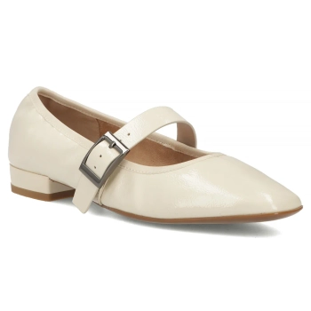 Leather ballerinas Filippo DP7813/26 BE beige
