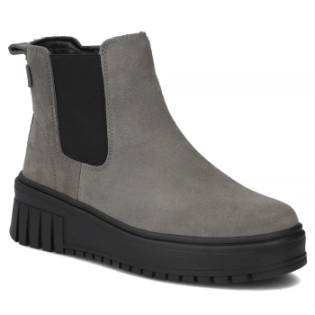 Leather ankle boots Filippo DBT7279/25 GR grey