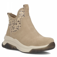 Leather ankle boots DBT6446/24 BE beige