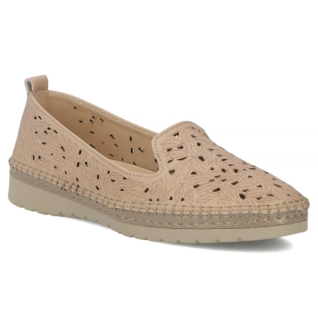 Leather shoes Filippo DP7655/26 BE beige