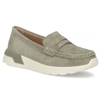 Leather loafers Filippo DP7528/26 KH khaki