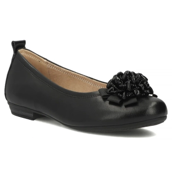 Leather ballerinas Filippo DP6782/26 BK black