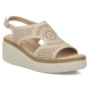 Leather sandals Filippo DS6819/26 BE beige
