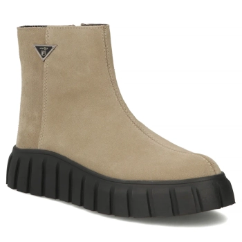 Leather ankle boots Filippo DBT6301/25 TP taupe