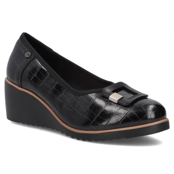 Leather shoes Filippo DP7661/26 BK black