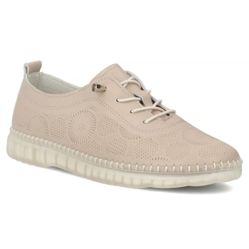 Leather shoes Filippo DP7810/26 BE beige