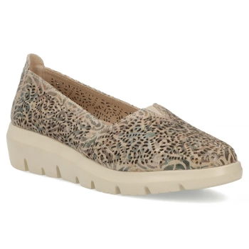 Leather shoes Filippo DP7694/26 BE MLT beige