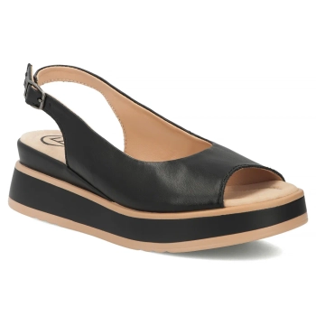 Leather sandals Filippo DS6153/26 BK black