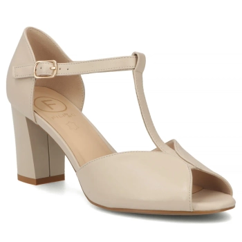 Leather sandals Filippo DS7817/26 BE beige