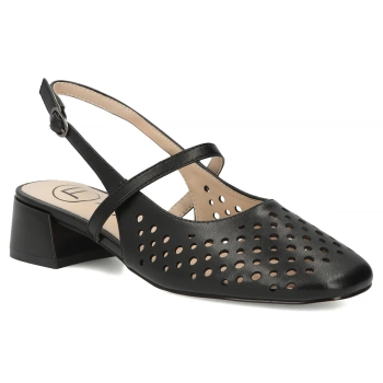 Leather pumps Filippo DP7753/26 BK black