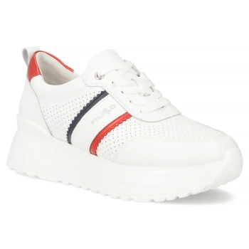 Leather sneakers Filippo DP7536/26 WH white