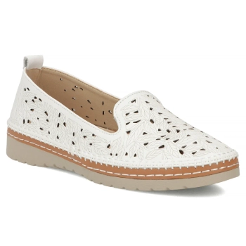 Leather shoes Filippo DP7655/26 WH white