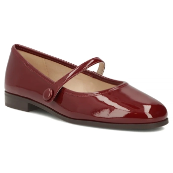 Leather ballerinas Filippo DP7743/26 BG burgundy